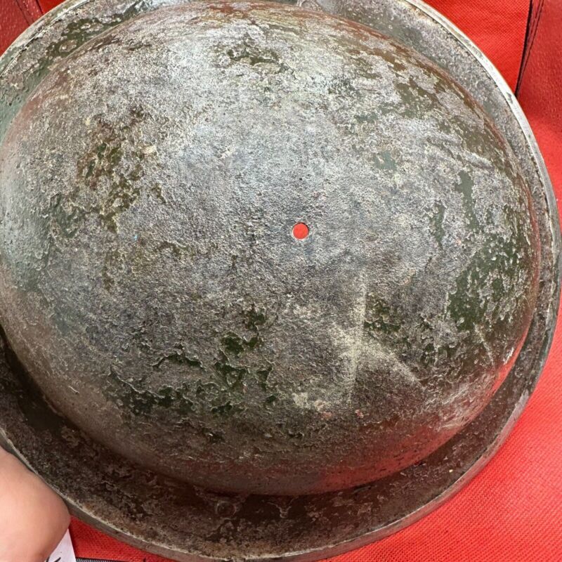 British Army Mk2 Brodie Helmet - Original WW2 - South African Manufactured - The Militaria Shop