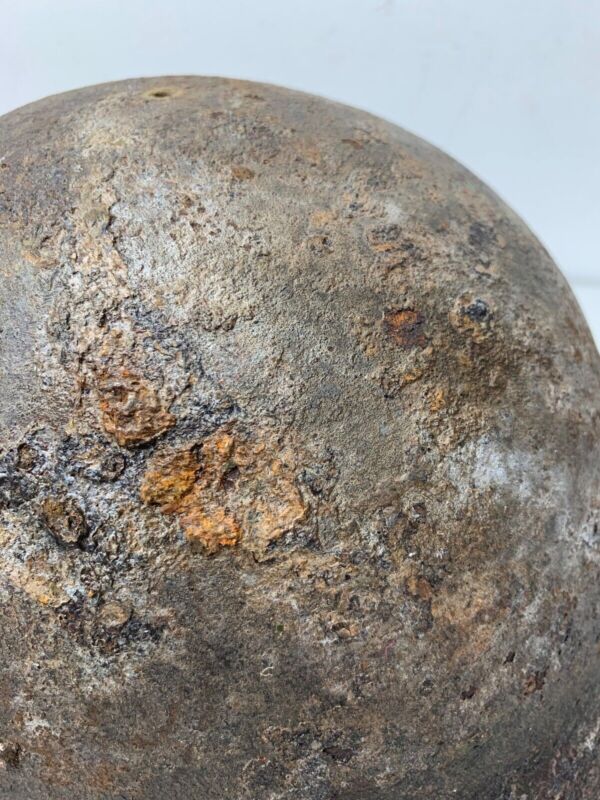 Mk3 Canadian / British Army Original WW2 Turtle Helmet High Rivet - The Militaria Shop