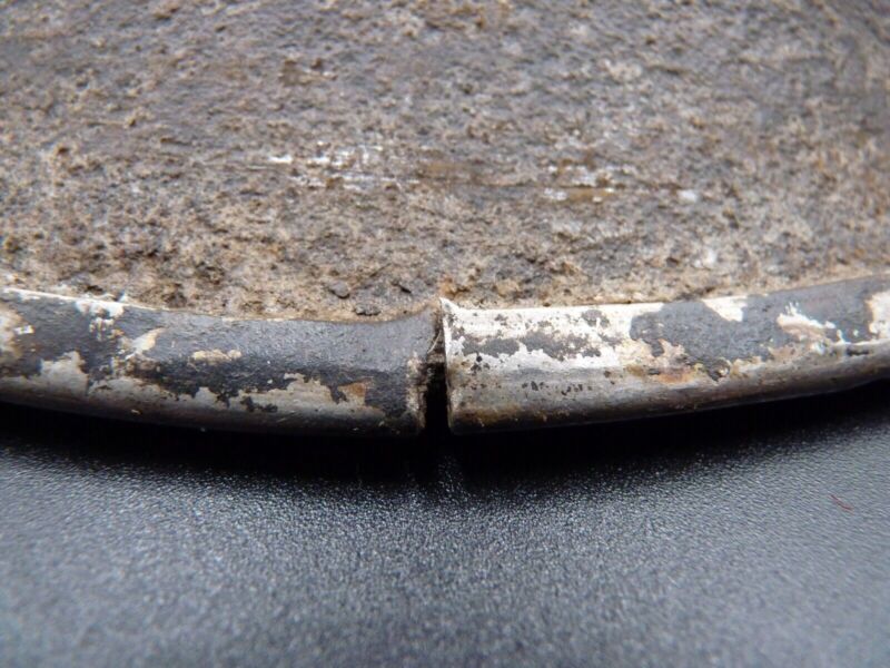 Mk3 Canadian / British Army Original WW2 Turtle Helmet High Rivet - The Militaria Shop