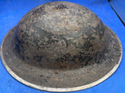 Original WW2 British Army South African Made Combat Helmet Mk2 Brodie - The Militaria Shop