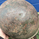 WW2 Canadian Army Mk3 Turtle Helmet - Original Helmet Shell - High Rivet - The Militaria Shop