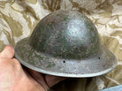 British Army Mk2 Brodie Helmet - Original WW2 - South African Manufactured - The Militaria Shop