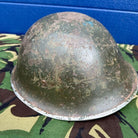 WW2 Canadian Army Mk3 Turtle Helmet - Original Helmet Shell - High Rivet - The Militaria Shop