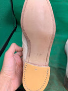 Original WW2 British Army Women's White Summer Shoes - ATS WAAF - Size 230s - The Militaria Shop