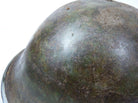 Original Mk3 Canadian / British Army WW2 Turtle Helmet High Rivet - The Militaria Shop