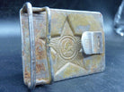 Original WW2 USSR Russian Soldiers Army Brass Belt Buckle - The Militaria Shop