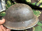 British Army Mk2 Brodie Helmet - Original WW2 - South African Manufactured - The Militaria Shop
