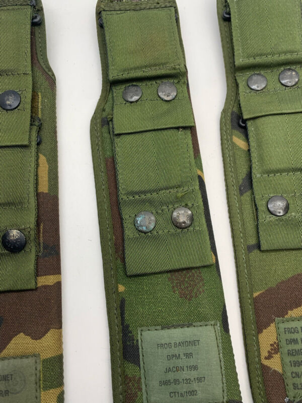 Genuine British Army Woodland DPM IRR PLCE Frog Scabbard - The Militaria Shop