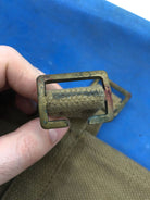 WW2 British Army 37 Pattern Webbing Water Bottle Carrier Harness - 1945 Dated - The Militaria Shop