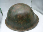 Original WW2 Mk3 Combat Helmet - British / Canadian D-Day Pattern - The Militaria Shop