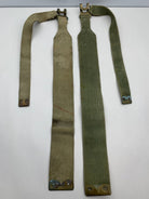 Original WW2 British Army 37 Pattern L Straps Pair - Wartime Dated - The Militaria Shop