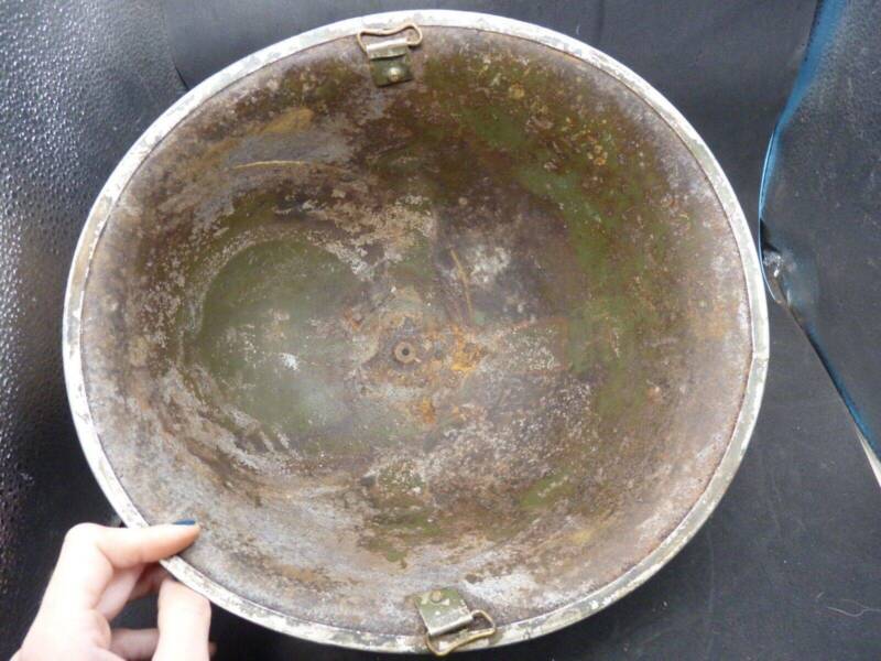 Original WW2 Onwards British Army Mk4 Turtle Helmet - The Militaria Shop