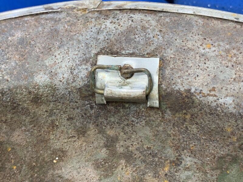 Original WW2 British Army South African Made Combat Helmet Mk2 Brodie - The Militaria Shop
