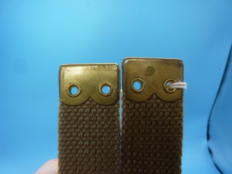 Original WW2 British Army 37 Pattern Shoulder / Cross Strap - Short B.H.G 1944 - The Militaria Shop