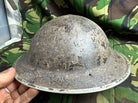 British Army Mk2 Brodie Helmet - Original WW2 - South African Manufactured - The Militaria Shop