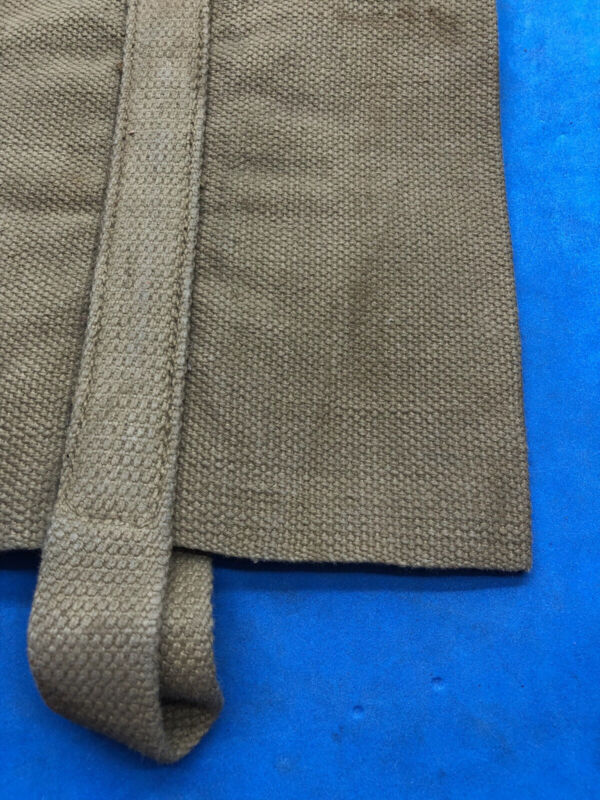 WW2 British Army 37 Pattern Webbing Water Bottle Carrier Harness - 1945 Dated - The Militaria Shop