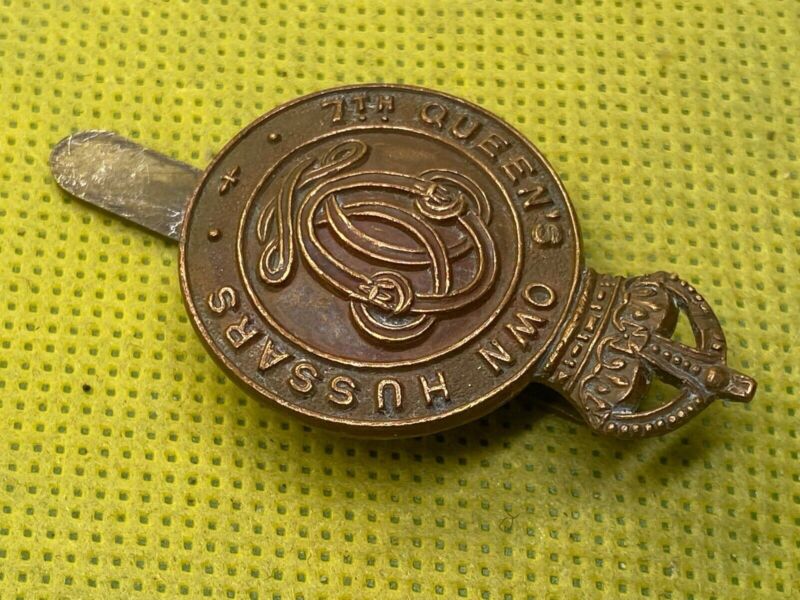 British Army - 7th Royal Queen's Hussars Cap Badge - The Militaria Shop