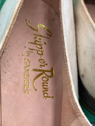 Original WW2 British Army Women's White Summer Shoes - ATS WAAF - Size 235s - The Militaria Shop