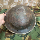 Original WW2 British Style South African Mk2 Army Combat Helmet - The Militaria Shop