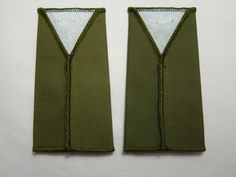 RHA Horse Artillery OD Rank Slides / Epaulette Pair Genuine British Army - NEW - The Militaria Shop