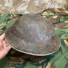 Original WW2 British Style South African Mk2 Army Combat Helmet - The Militaria Shop