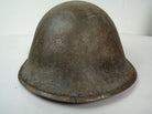 Original Mk3 Canadian / British Army WW2 Turtle Helmet High Rivet - The Militaria Shop