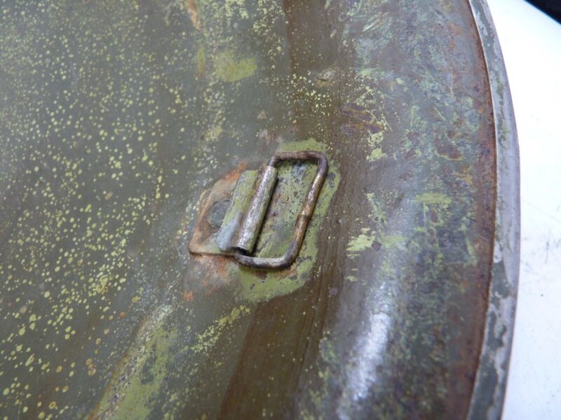 Mk3 Canadian / British Army Original WW2 Turtle Helmet High Rivet - The Militaria Shop
