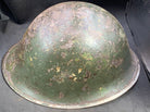 Original WW2 British Army / Canadian Army Mk3 Turtle Combat Helmet - The Militaria Shop