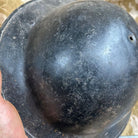 British Army Mk2 Brodie Helmet - Original WW2 - South African Manufactured - The Militaria Shop