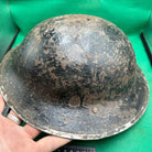 British Army Mk2 Brodie Helmet - Original WW2 - South African Manufactured - The Militaria Shop