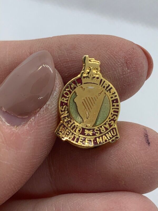 Royal Irish Hussars - NEW British Army Military Cap / Tie / Lapel Pin Badge(#20) - The Militaria Shop