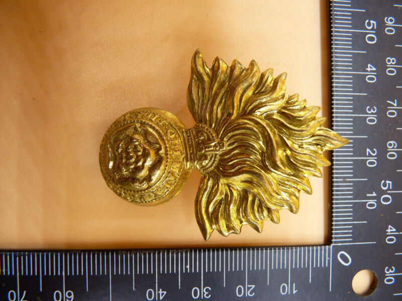 British Army Cap Badge - The Royal Fusiliers - Kings Crown - The Militaria Shop