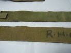 Original WW2 Pattern British Army L Straps Pair - 37 Pattern Webbing Haversack - The Militaria Shop