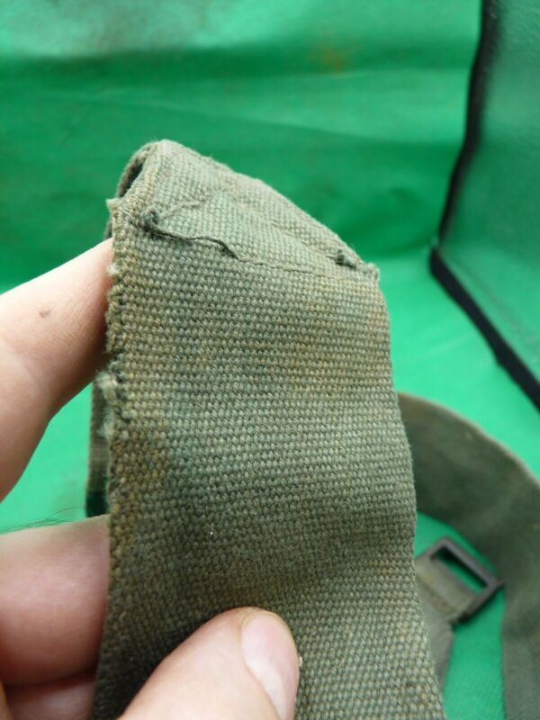 Original WW2 British Army 44 Pattern Equipment Strap - 1945 Dated - The Militaria Shop