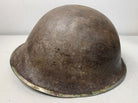 Mk3 Canadian / British Army Original WW2 Turtle Helmet High Rivet - The Militaria Shop