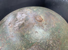 Original WW2 British Army / Canadian Army Mk3 Turtle Combat Helmet - The Militaria Shop