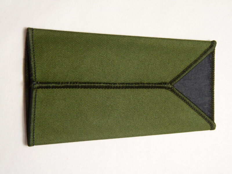 OD Green Rank Slides / Epaulette Single Genuine British Army - ACF WO - The Militaria Shop