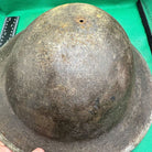 British Army Mk2 Brodie Helmet - Original WW2 - South African Manufactured - The Militaria Shop