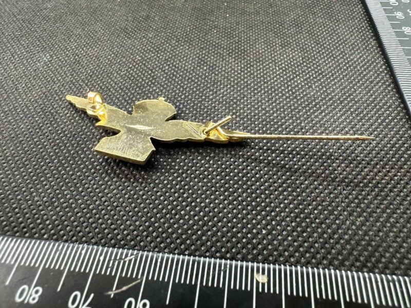 Enamel & Guilt R.A.F Sweetheart Broach / Eagle Pilot Wings - UK Made - The Militaria Shop