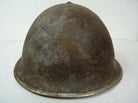 Original Mk3 Canadian / British Army WW2 Turtle Helmet High Rivet - The Militaria Shop
