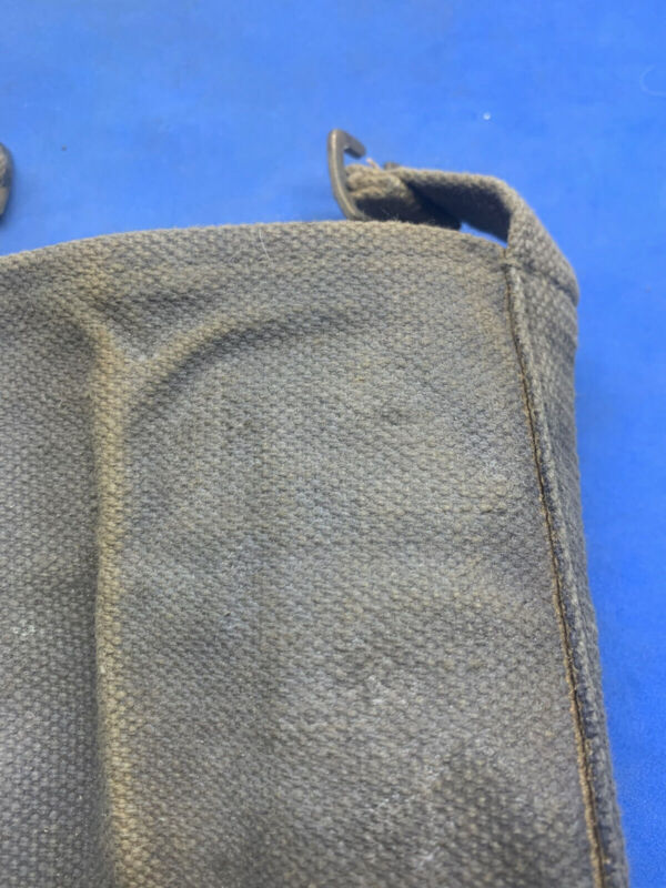 WW2 British Army / RAF 37 Pattern Webbing Water Bottle Carrier Harness 1943 Date - The Militaria Shop