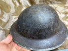 British Army Mk2 Brodie Helmet - Original WW2 - South African Manufactured - The Militaria Shop