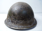 Mk3 Canadian / British Army Original WW2 Turtle Helmet High Rivet - The Militaria Shop