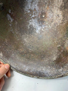 Mk3 Canadian / British Army Original WW2 Turtle Helmet High Rivet - The Militaria Shop