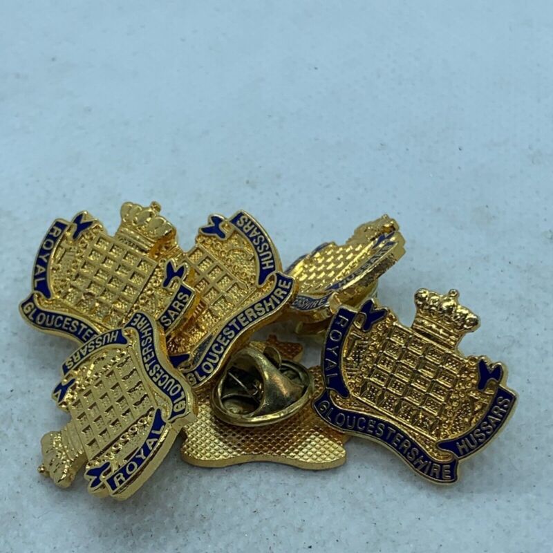 Gloucestershire Hussars - NEW British Army Military Cap/Tie/Lapel Pin Badge #46 - The Militaria Shop
