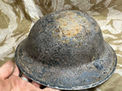 British Army Mk2 Brodie Helmet - Original WW2 - South African Manufactured - The Militaria Shop