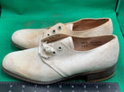 Original WW2 British Army Women's White Summer Shoes - ATS WAAF - Size 235s - The Militaria Shop