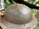 British Army Mk2 Brodie Helmet - Original WW2 - South African Manufactured - The Militaria Shop