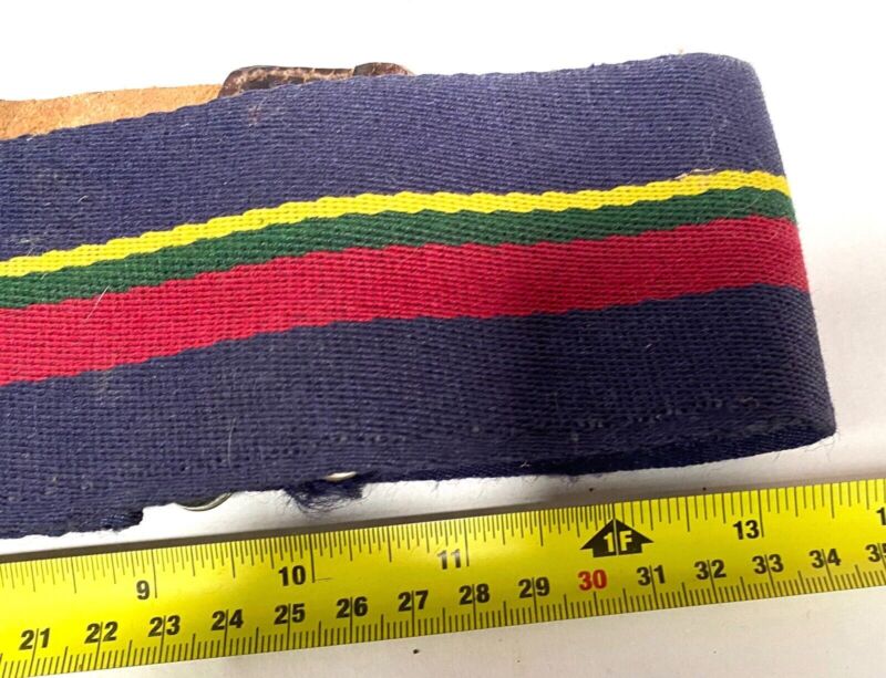 Genuine British Army Unknown Regimental Stable Belt. Approx 30" Waist. - The Militaria Shop