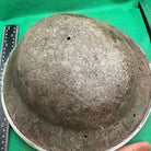 British Army Mk2 Brodie Helmet - Original WW2 - South African Manufactured - The Militaria Shop